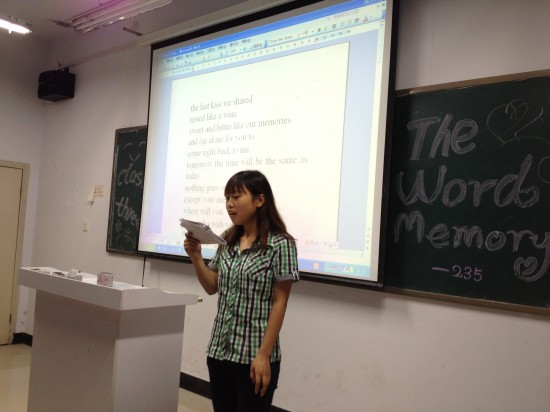 外语系2012-2013第二学期第二课堂开展情况赏析