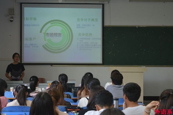 ok138cn太阳集团529举行大学生“互联网＋”创新创业大赛