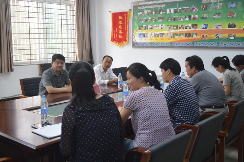 周口师范学院ok138cn太阳集团529领导到外语系考察交流