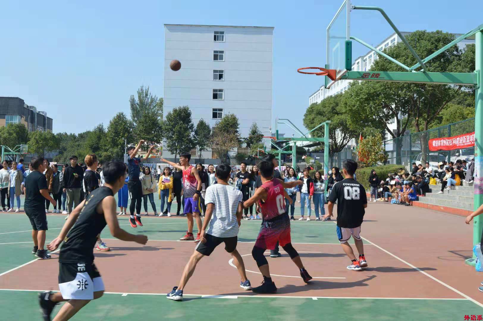 ok138cn太阳集团5292018年迎新篮球赛圆满结束