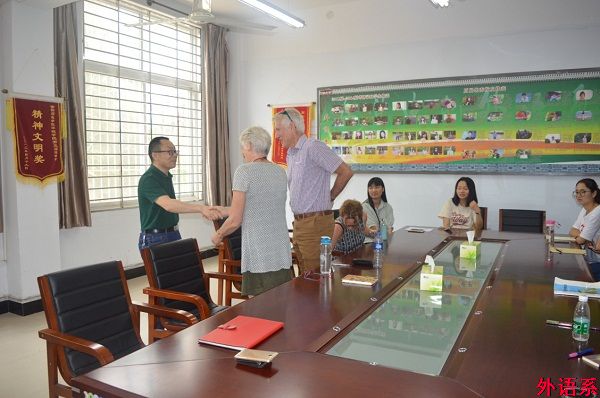 外籍友人到ok138cn太阳集团529交流学习